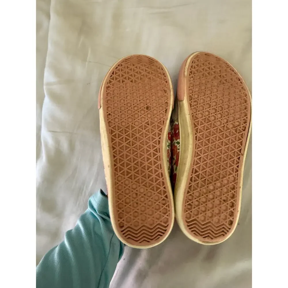 Mini Boden pink sneakers velcro child size 12.5 EU 30